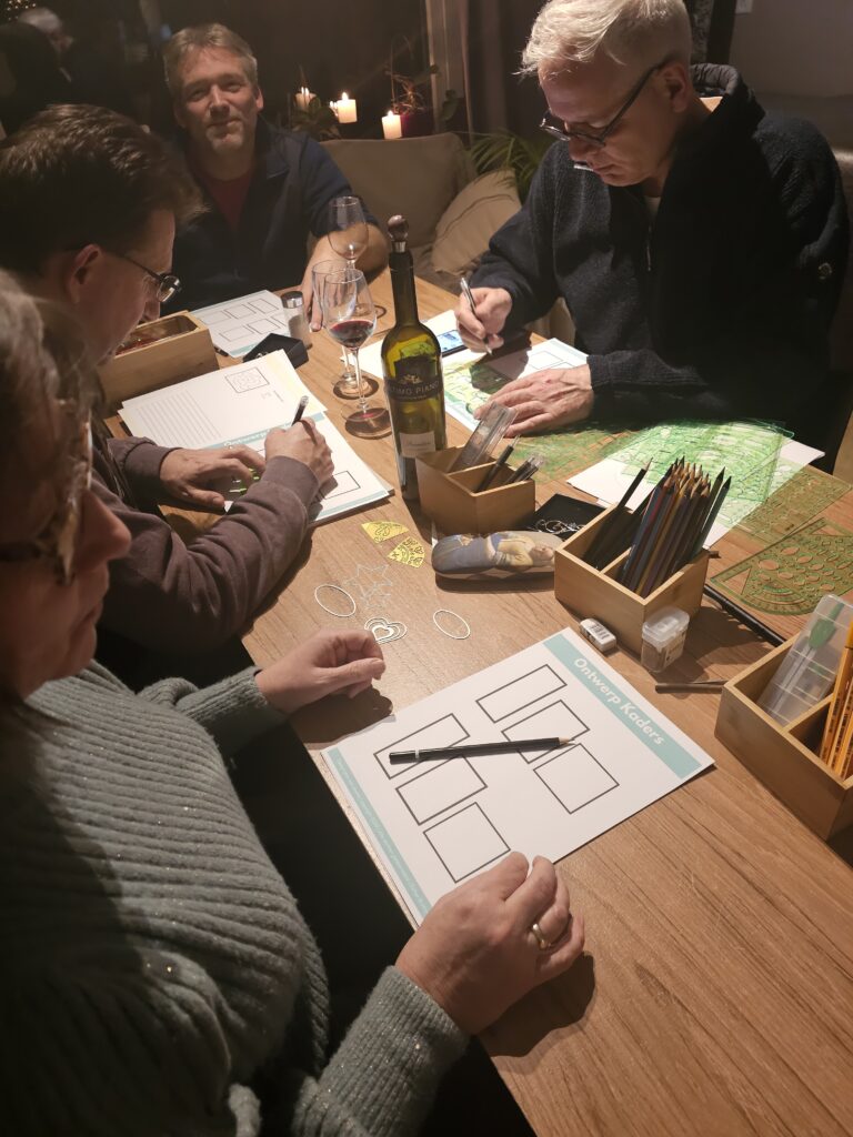 Een workshop met mannen