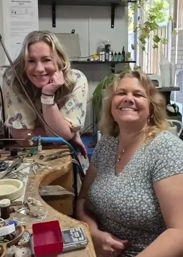 Marion en Esther, oprichters van ODD Treasures